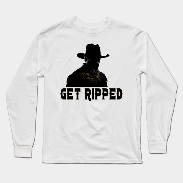 Get Ripped Long Sleeve T-Shirt by DnJ Designs